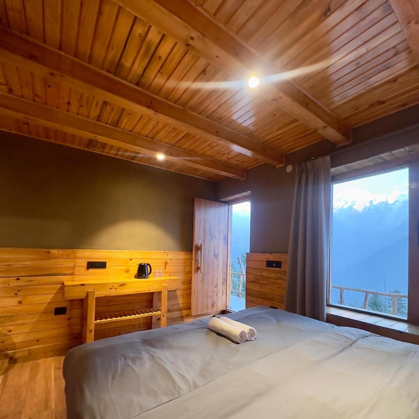 Fayul Retreat - India Highest Glamp And Ecoluxury Stay Kalpa Exterior foto